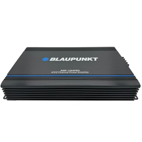 Blaupunkt AMP1504PRO - 1500 Watts 4/3/2-Channel 2 Ohm Stable Amplifier Blaupunkt AMP1504PRO - 1500 Watts 4/3/2-Channel 2 Ohm Stable Amplifier
